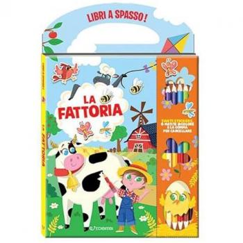 La fattoria. Libri a spasso. Ediz. illustrata. Con gomma. Con 6 m...