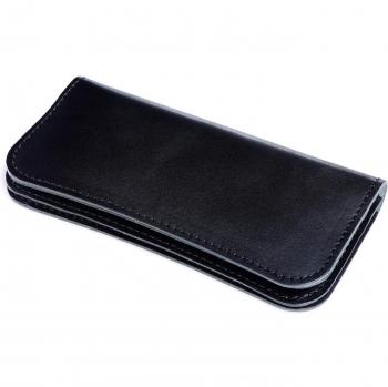 YKK Smart Bifold Wallet – Long YKK Tochigi Cowhide, Black, Men’s
