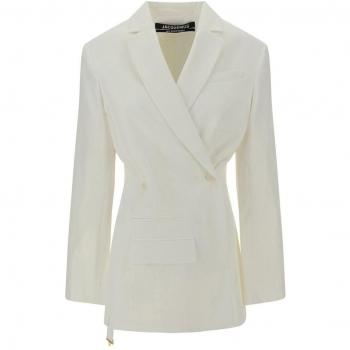 Blazer Blanc M – Jacquemus Cut