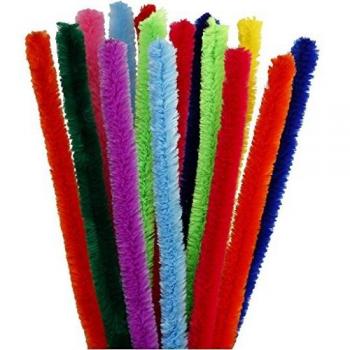 Drahtreiniger, 30 cm lang, 15 mm dick, 15 Farben