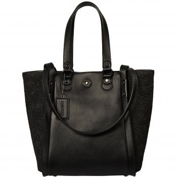 Silvio Tossi Handtasche Damen Schwarz 11482-01