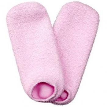 Glitzernde Pflege‑Socken für Füße – Gel‑Feuchtigkeit