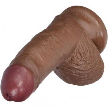 Pipedream Royal King Cock – 7‑Inch Dildo in Braun, mit Saugnapf