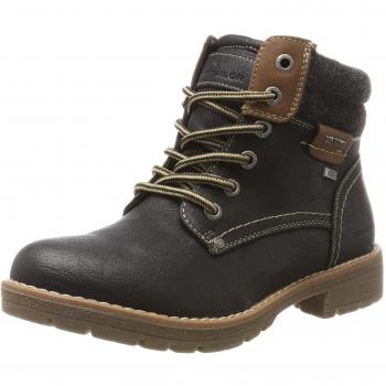 TOM TAILOR Stiefel für Damen 3792004, Schwarz, 40 EU