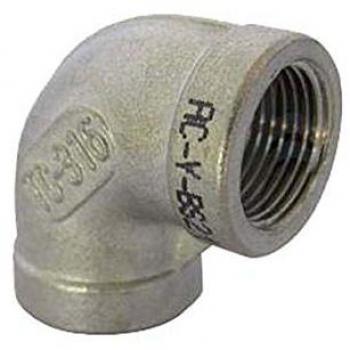 Bendición de Codo 90° Acero Inoxidable F.F. 1