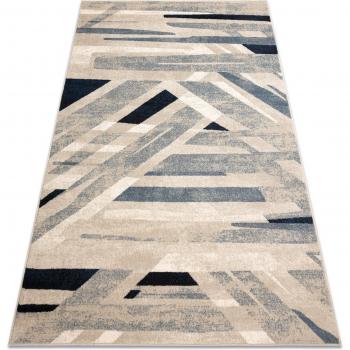 Stylish Geometric Wool Rug 80x150 cm
