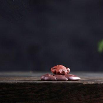 Boutique Yixing : Crapaud en Argile Violette