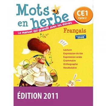 Mots en herbe Français CE1 Cycle 2 : Programmes 2008