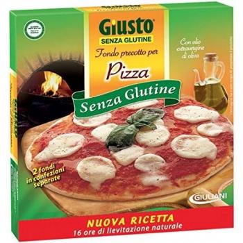 GIUSTO SENZA GLUTINE FONDI PIZZA 280 G