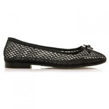 Mustang para mujer. 54566 Bailarinas Camille Negro (39), Plano, 1 a 3cm, Ninguno, Casual, Mustang outlet 2024
