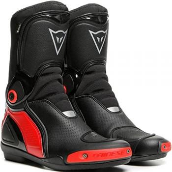 Bottes Moto Noir et Rouge Dainese Sport Master Gore‑Tex 41