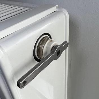 Poignée de purge de radiateur