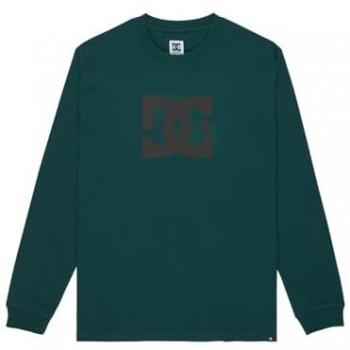 DC SHOES „Star Hls“ Herren‑Langarmshirt, Größe XL, Grün (Ponderosa Pine)
