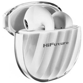 Hifuture FlyBuds 3™ – One‑Size Unisex Earphones – White