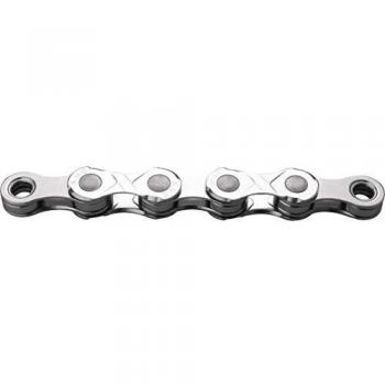 KMC E10 Cycling Chain, Silver Color, 122 Links