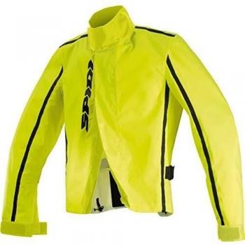 Spidi Rain Cover Giacca Antipioggia Impermeabile Moto Giallo Fluo Taglia M