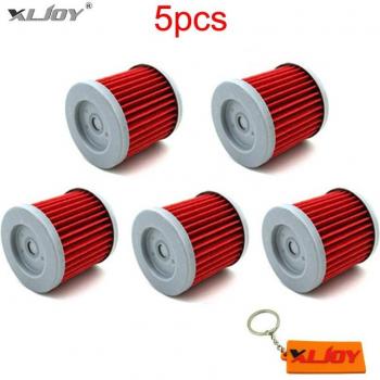 Filtro de aceite XLJOY 5 uds para Suzuki KLX y 400SR