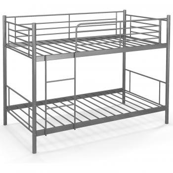 Industrial Metal Twin Bunk Bed Frame