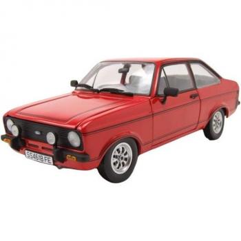 Red 1975 Ford Escort MKII Sport 1:18 SunStar Diecast