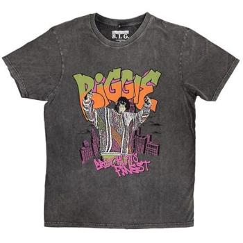 Biggie Smalls Urban Graffiti Tee – Grey, Small Size