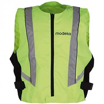 Modeka Motorrad Sicherheitsweste Gelb XL