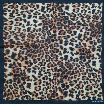 Luipaard Print Bandana voor Mannen en Vrouwen