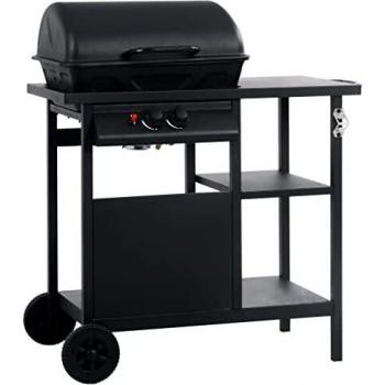 VidaXL Barbecue à Gaz avec Tablette à 3 Couches Grille d'Extérieur Grille de Cuisson Barbec