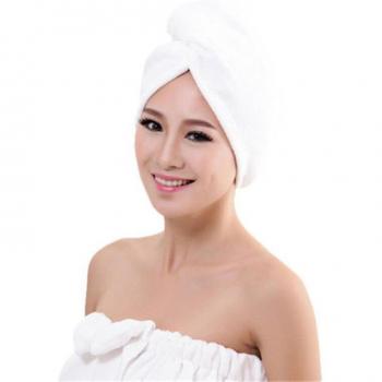 Thick Microfiber Bath Towel Cap