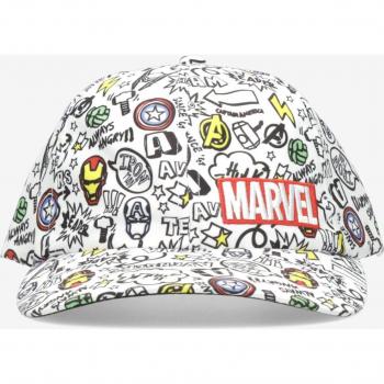 Gorra Marvel Junior MCR Bianco Unica