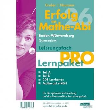 Erfolg im Mathe-Abi 2026 Lernpaket Leistungsfach 'Pro' Baden-Württemberg Gymnasium