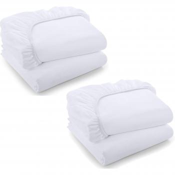 Pack de draps housses et alèses en coton bio