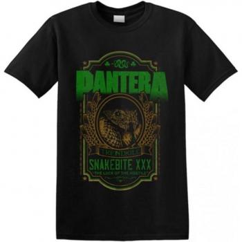 Pantera Adult Snakebite XXX Label T-Shirt