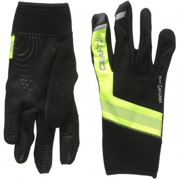 Schwarze Craft Shelter Handschuhe Unisex mit Flumino-Design