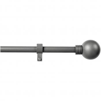 Barra Cortina Extensible Gris Oscuro 160 cm – Stor Planet