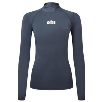 Zenzero SunSafe Long Sleeve Top Women 42, Dark Navy