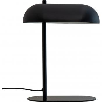 Lampada da tavolo Dyberg Larsen Arch, nera, in metallo, altezza 36 cm