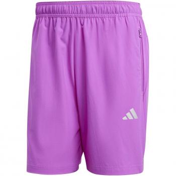Adidas Men's 3 Stripes Woven Training Shorts 7 Purple Burst XL
