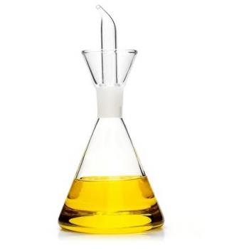 Vetro Borosilicato Oliera Conica 1000 cc – Eleganza