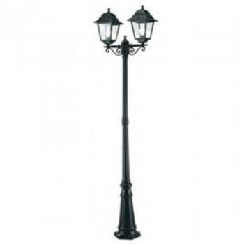 Lampadaire Moderne en Aluminium avec Diffuseurs en Verre