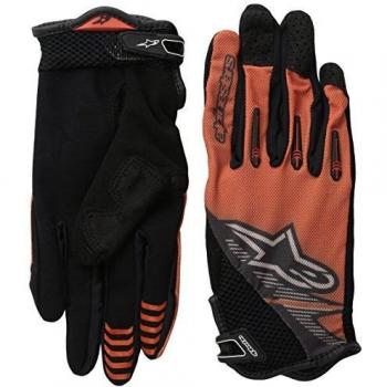 Guanti da Ciclismo Flow Nero e Arancione Alpinestars
