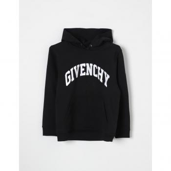 Sweat‑shirt à capuche noir, taille 8A – Givenchy