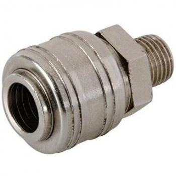 BronzeLink ¼” BSP Air Line Male Coupler