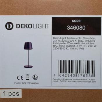Lampada Atmosfera USB Dimmerabile Grigia