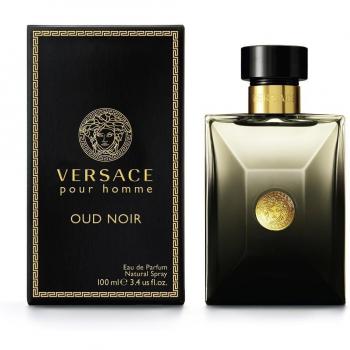 Versace Pour Homme Oud Noir 100ml Eau De Parfum Spray BNIB & Cellophane Sealed