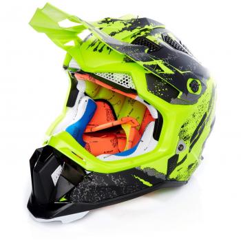Casco LS2 Mx470 Subverter Claw-Matt Negro-Hi Vis Amarillo (M)