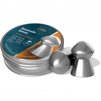 H&N Baracuda Green .177 Airgun Pellets