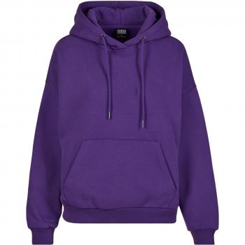 Felpa da Città Classic Ultra Heavy con Cappuccio Viola XL