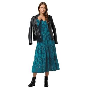 Robe Bohème M & Co en Jacquard Bleu 38