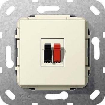 GIRA 569201 – prise de haut‑parleur en blanc crème