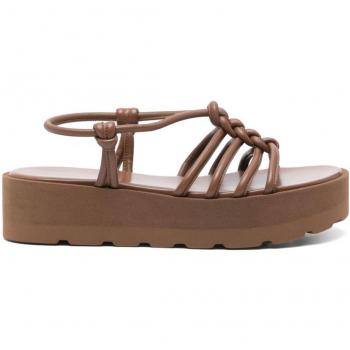 Gianvito Rossi Elegant Brown Leather Sandals for Women, Size 40
